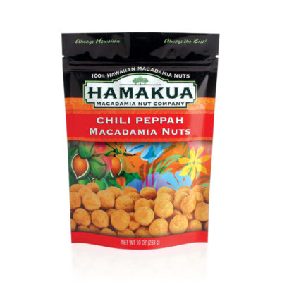 Chili Peppah Macadamia Nuts (10oz Pouch)