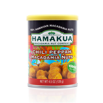 Chili Peppah Macadamia Nuts (4.5oz Can)