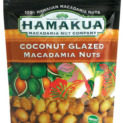 Coconut Glaze Pouch 400x400, Hamakua Macadamia Nut Company