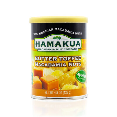 Butter Toffee Macadamia Nuts (4.5oz Can)