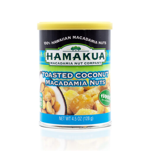 Toasted Coconut Macadamia Nuts (4.5oz Can)